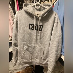 KITH Men’s Hoodie Gray Large